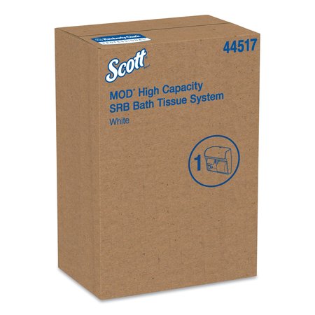 Scott Pro High Cap Coreless SRB Tissue Dispenser, 11.25x6-5/16x12.75, White 44517
